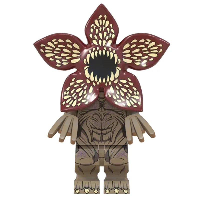 Dustin, Mike, Eleven & Demogorgon Building Blocks Set