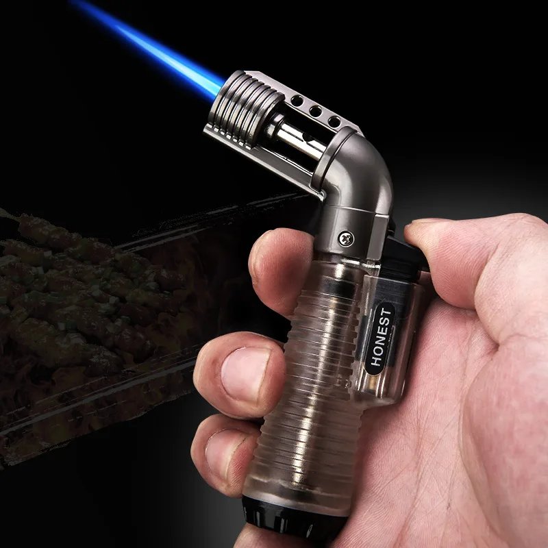 1300C Turbo Butane Windproof Torch Lighter for Camping