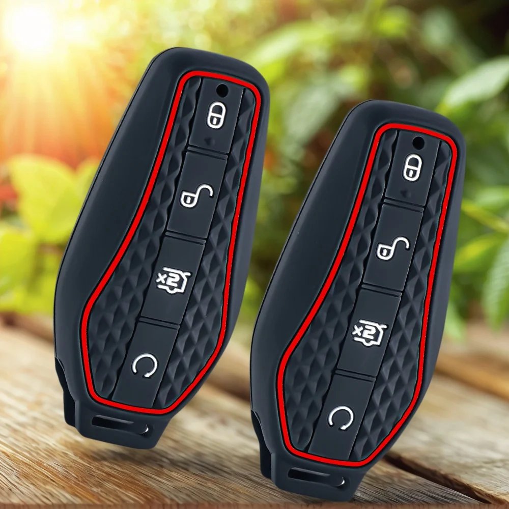 Silicone Key Fob Cover for BYD Song Plus/Atto 3/Han/Tang
