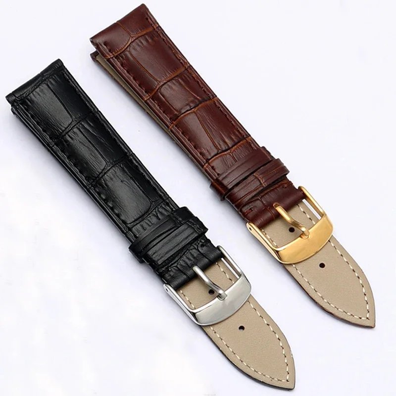 Premium Genuine Leather Watch Strap – 12/18/20/22mm