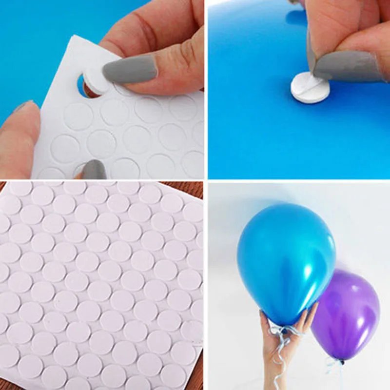 Balloon Glue Dots 100-Pack – Ceiling & Wall