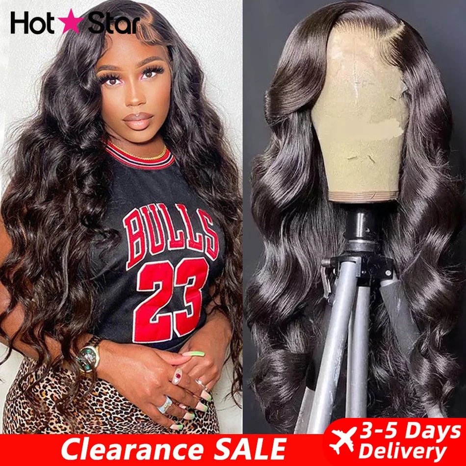 13×6 HD Lace Frontal Pre-Plucked Body Wave Human Hair Wig