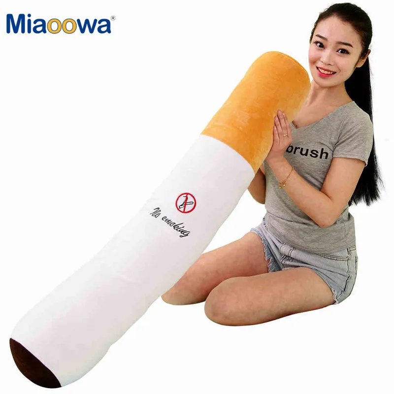 Cigarette Plush Pillow 30-110cm Funny Novelty Gift