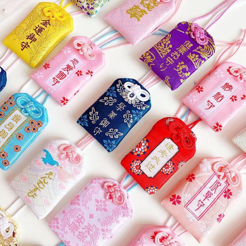Omamori Talisman Keychain – Transparent Fortune & Health
