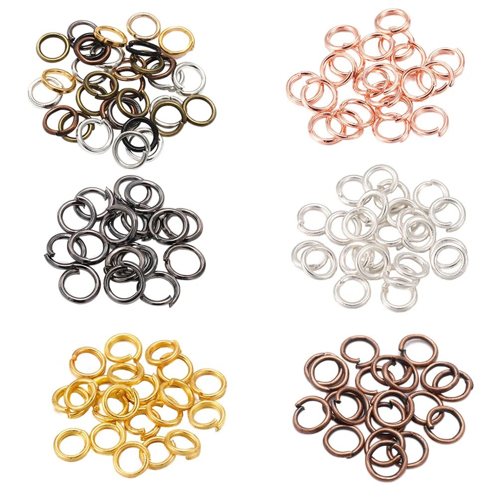 Jump Rings 3-20mm Bulk Pack (50-200 pcs) Jewelry Findings