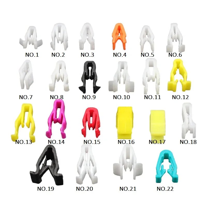 50-Pack Universal Car Dashboard Retainer Clips