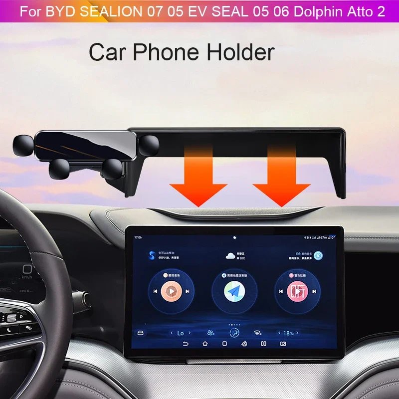 BYD Car Phone Mount for Dolphin, Atto 2, Seal, Sealion