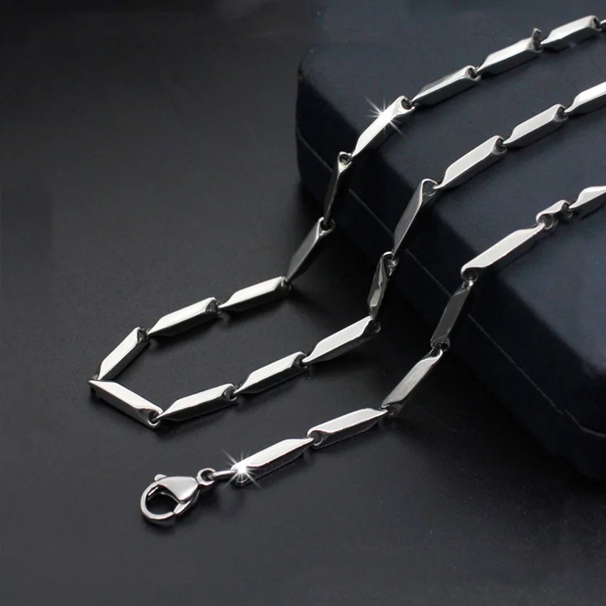 Titanium Steel Melon Chain Necklace - Unisex Gift