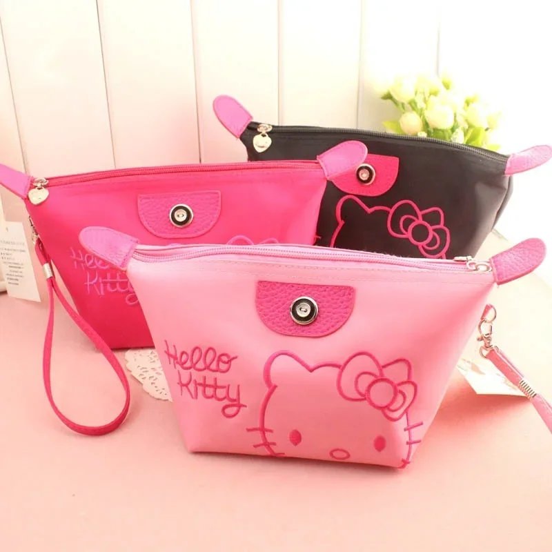 Hello Kitty Large Waterproof Makeup Bag – Kawaii Sanrio