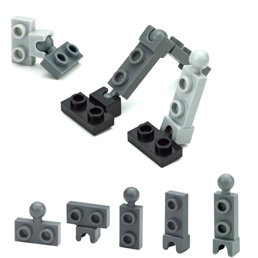 MOC Technic Ball Joint Base & Horizontal Belt Parts