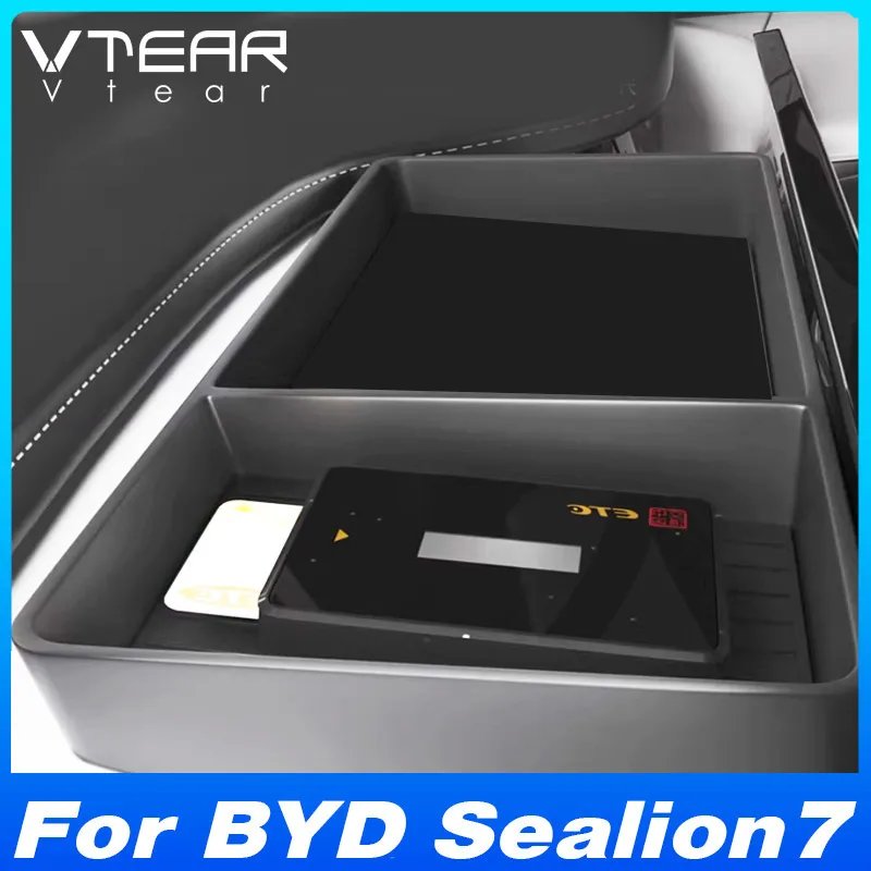 BYD Sealion 7 2024-26 Rear Console Tray & Tissue Holder