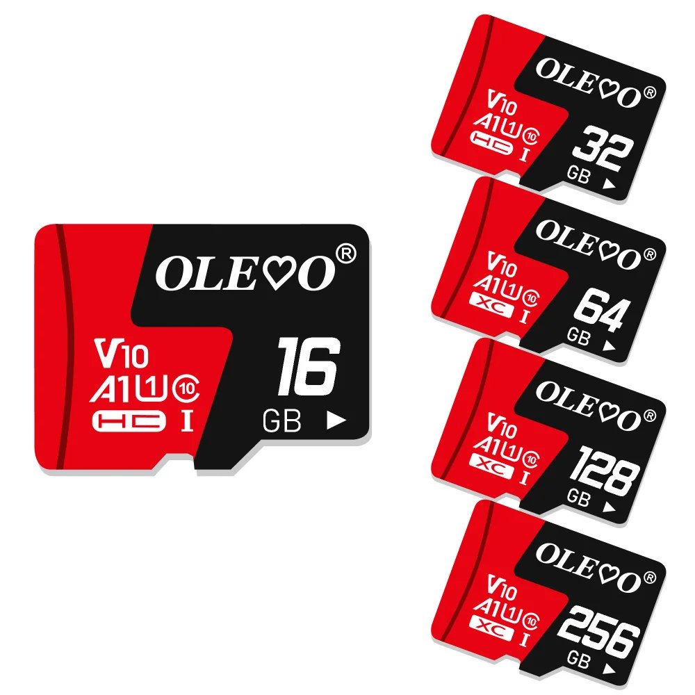 V10 Class 10 microSD Card 16-128GB for Phones and Tablets