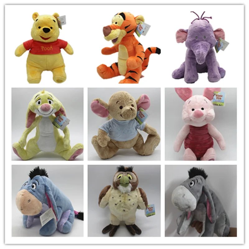Winnie the Pooh Plush Toy – Eeyore, Tigger & Friends