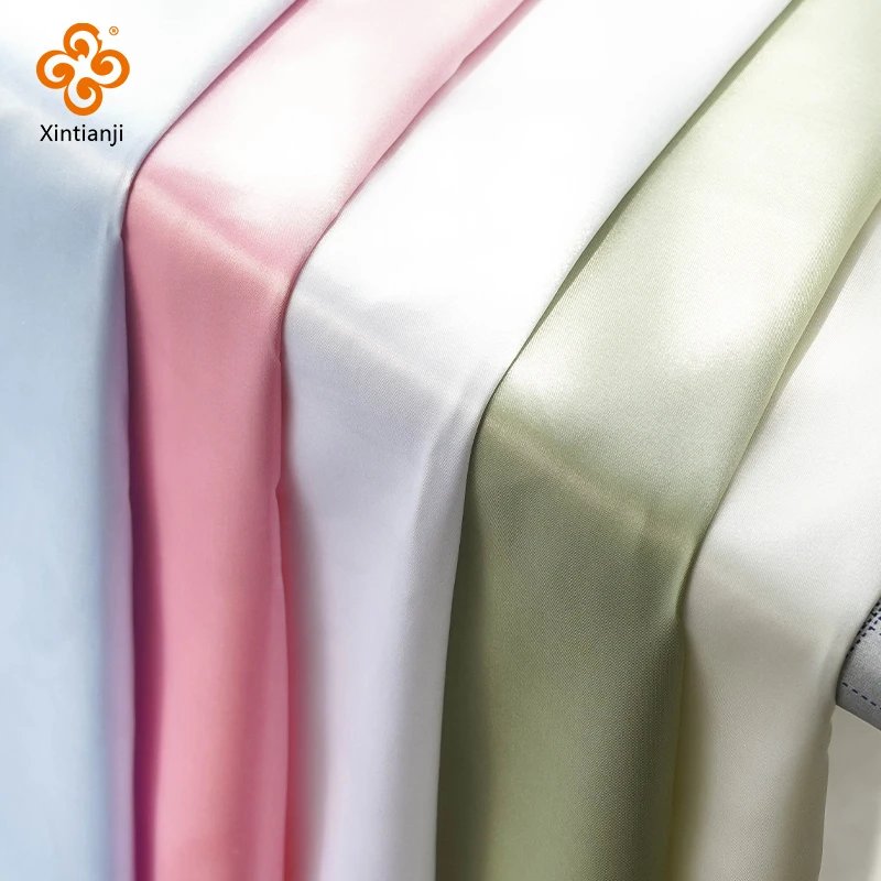 26-Color Satin Fabric by the Meter – Wedding Lining