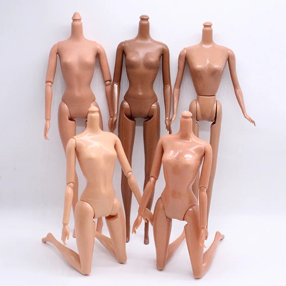 30cm African Doll Body – Dark Skin, Posable (5/11/13/20)