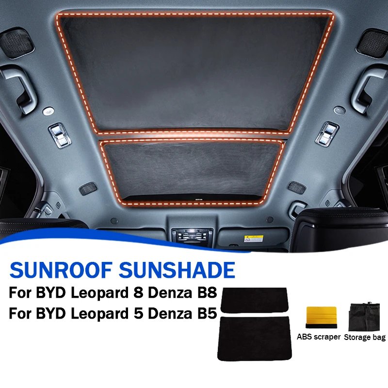 BYD Leopard & Denza B5/8 Sunroof Shade (2024+) UV/Thermal