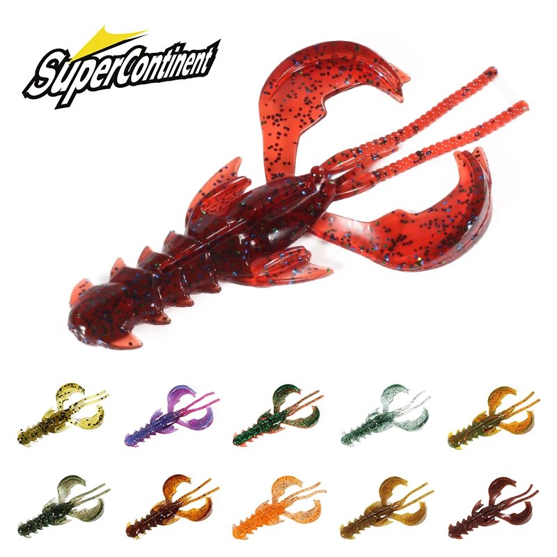 Soft Shrimp & Lobster Fishing Lures – 65mm(10) 40mm(20)