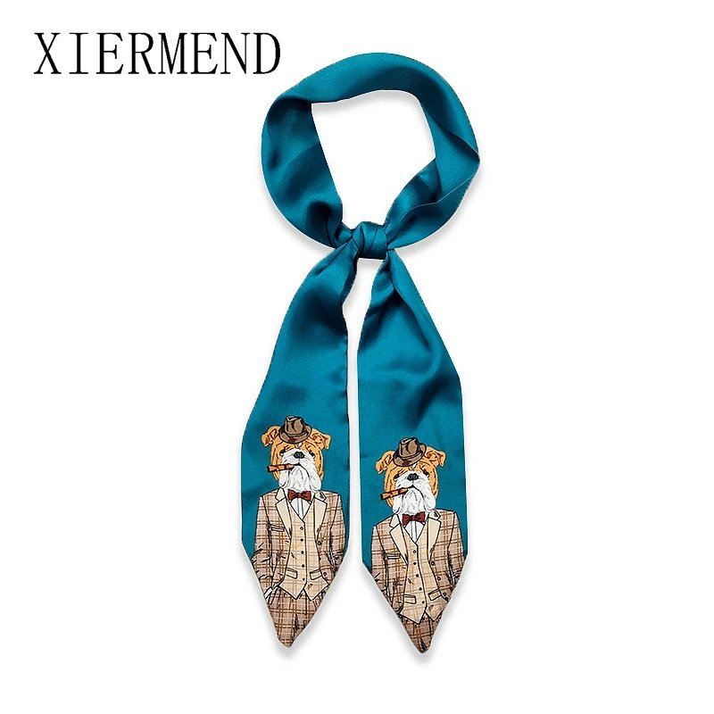Animal Print Skinny Scarf – Versatile Wrist, Bag & Belt