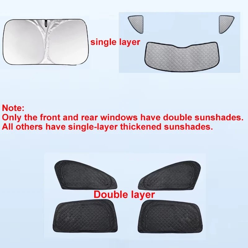 BYD Sealion 7 (2024-2026) Double-Layer Mesh Sunshade
