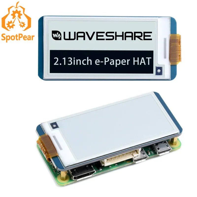 Raspberry Pi 2.13in E-Ink HAT 250×122 SPI