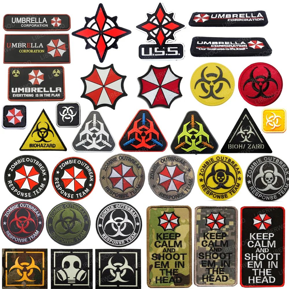 Umbrella Corp 3D PVC Tactical Patch – Raccoon City