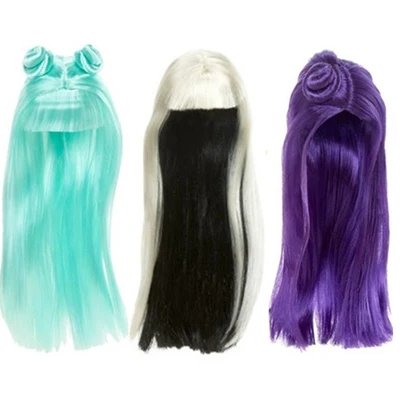 Princess Doll Head Wig 1/6 & 1/4 – Candy Colors DIY Gift