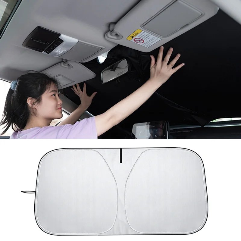 Universal Car Windshield Sun Shade - UV Protector