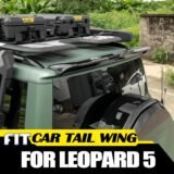 Auto Roof Hollow Tail Wing Review: BYD Equation Leopard 8 (2024–2025) Modified Rear Spoiler