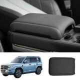 Leather Armrest Box Cover Review for BYD Leopard 5 (2023+) & Denza B5 — Heightening Pad Cushion Interior Accessory