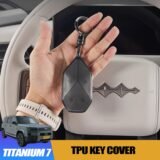 Review: Transparent TPU Key Cover for BYD Equation Leopard Titanium 7 — Anti-Drop Key Fob Protection